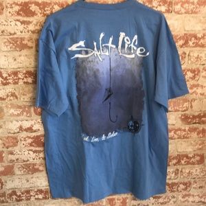 NWT Salt Life Blue Men’s T-Shirt